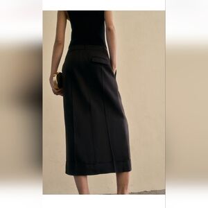 H&M Linen Blend Skirt Size 4